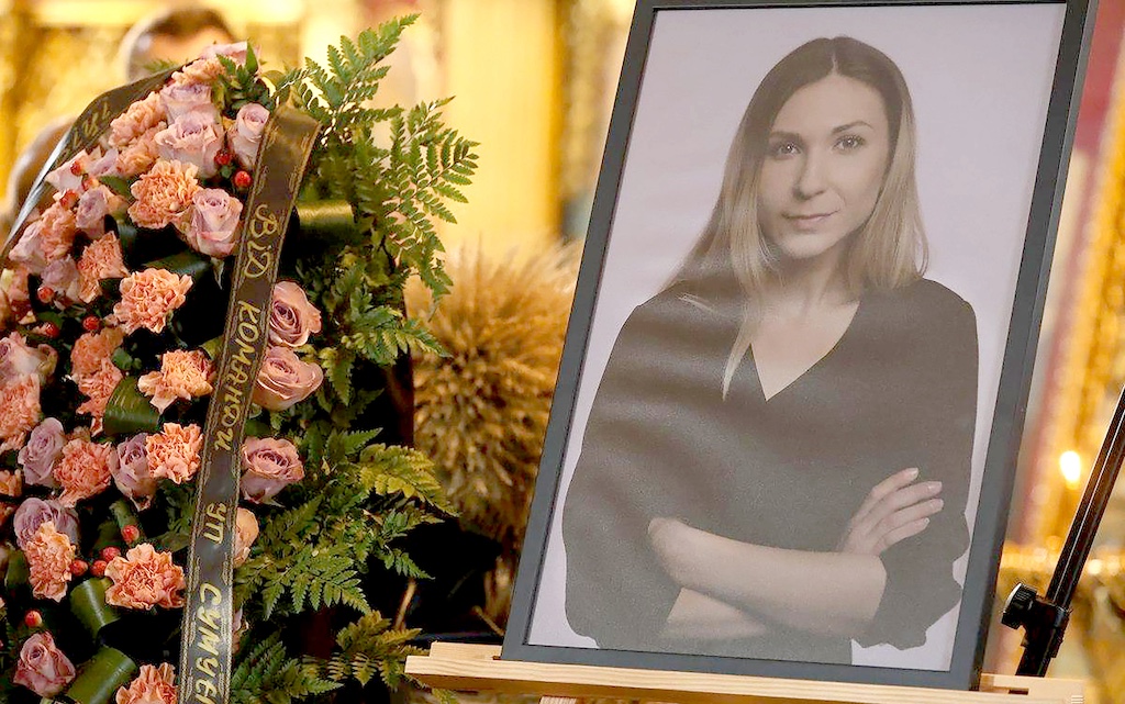 Journalist Viktoriia Roshchyna was abducted by Russians in August 2023, tortured and killed; her parents learned of her death only in October 2024. (Photo: UNIAN)